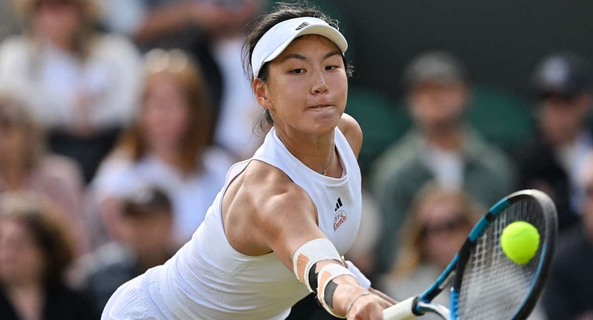 XInyu Wang jugará la cuarta ronda de WImbledon. /AFP