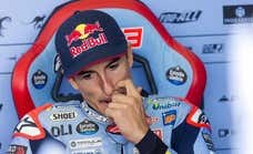 Un competitivo Marc Márquez revive su pesadilla física en su trazado fetiche