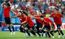 Cuántas tandas de penaltis ha jugado la Selección española de fútbol en Eurocopas y Mundiales y cuántas Unai Simón