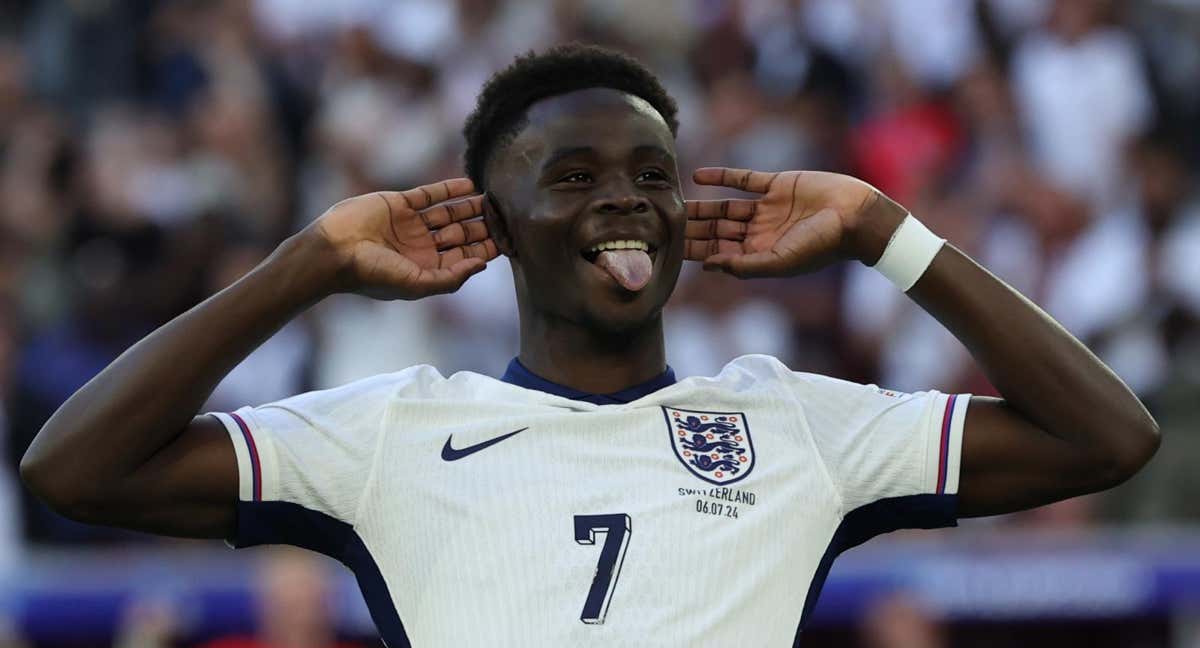 Bukayo Saka ha logrado su redención.