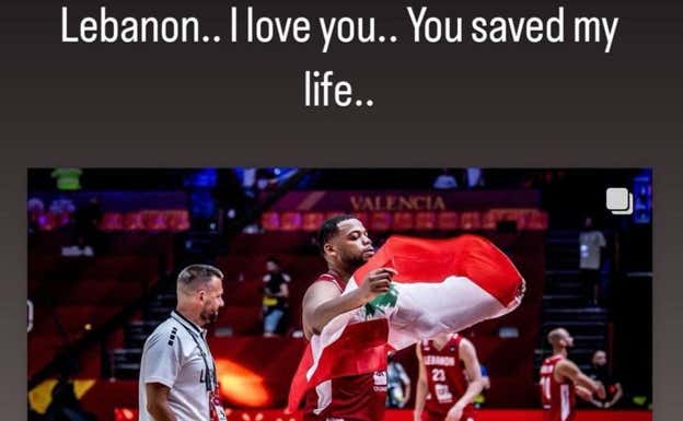 El llanto de Omari Spellman y el sueño de un país a través del drama y la depresión: “Líbano, salvaste mi vida”