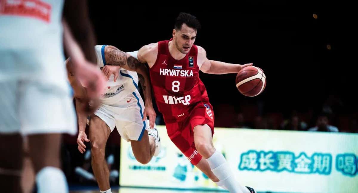 Mario Hezonja durante el partido de semifinales ante República Dominicana. /FIBA