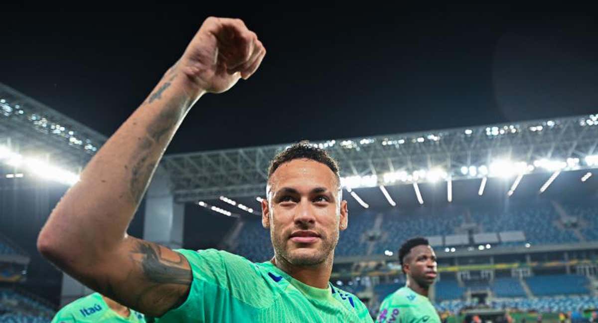 Neymar puede ser la esperanza de Brasil.