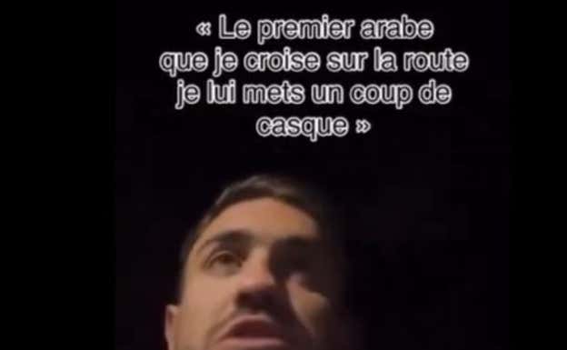Captura del vídeo eliminado.