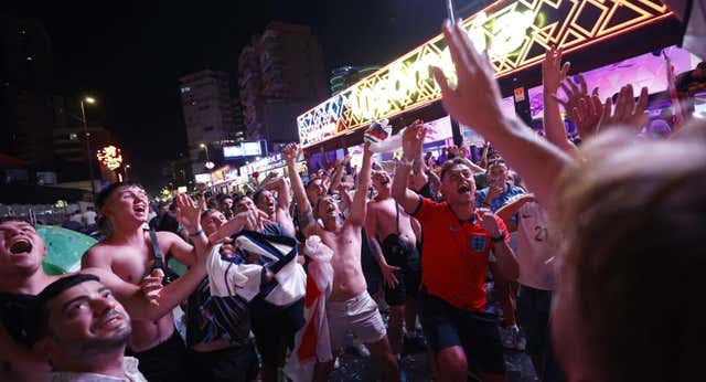 Benidorm ‘blindará’ el centro y la ‘zona inglesa’ para la final de la Eurocopa