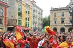 La final de la Eurocopa España - Inglaterra se verá en una pantalla gigante en plaza Catalunya
