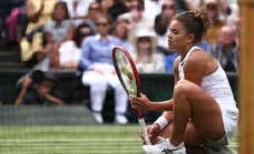 Jasmine Paolini se mete en la final entre las lágrimas de Donna Vekic