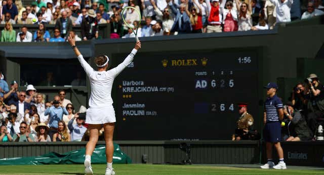 Barbora Krejcikova, la campeona a la que empujó Jana Novotna