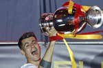 La última de Morata: «No quiero ser falso, levantar la Eurocopa es ganar un título con el Atlético; llevaba el escudo en las espinilleras»