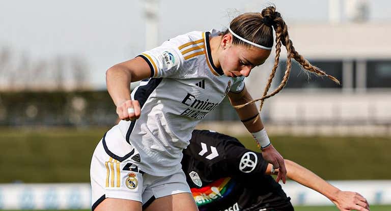 Partido entre el Real Madrid y Granadilla durante la pasada temporada.