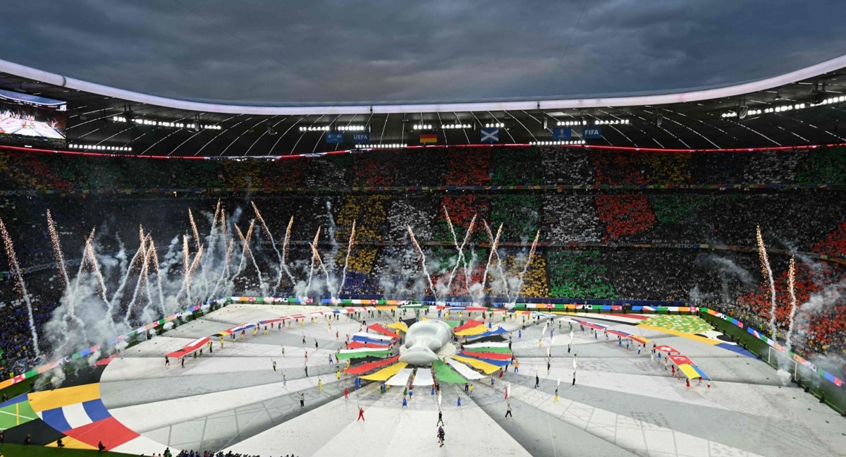 El Allianz Arena, durante la Eurocopa.
