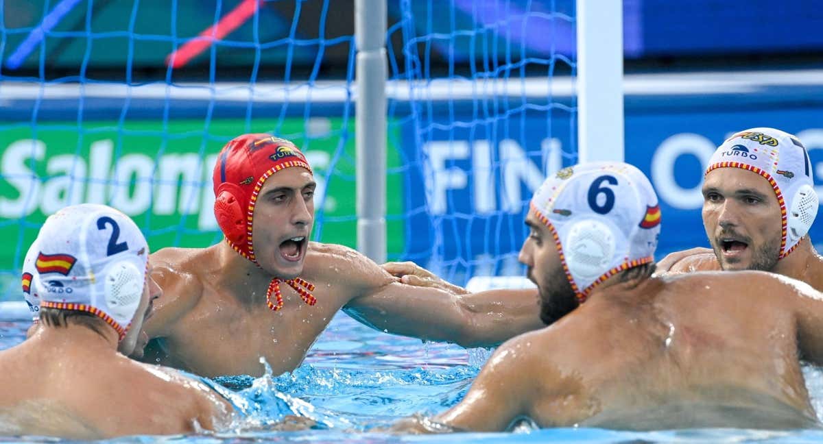 Selección masculina de waterpolo. /EFE