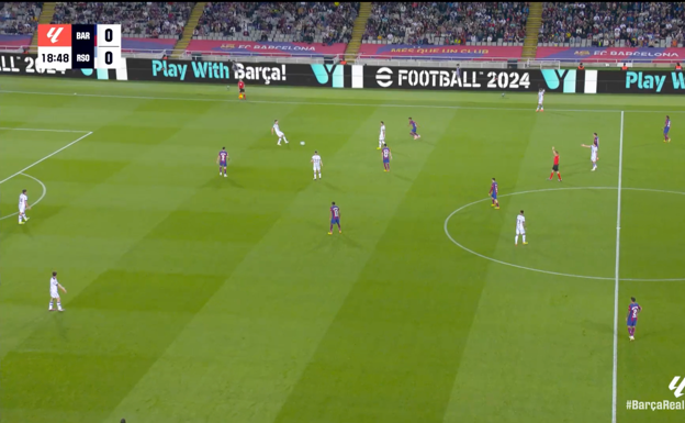 Merino recibe como interior bajo.  WYSCOUT