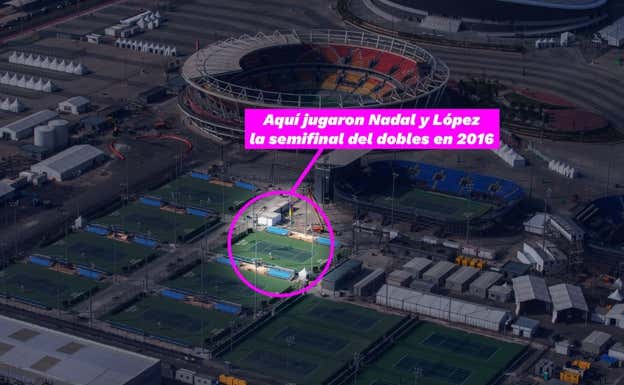 «Nunca había jugado un partido tan importante en una pista tan mala»: cuando Nadal ganó una medalla ante menos de 300 personas
