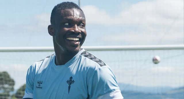 El Celta recupera la sonrisa de ‘Pepiño’ Aidoo: “Me sentaba solo en una montaña para pensar cuando no estaba lesionado”