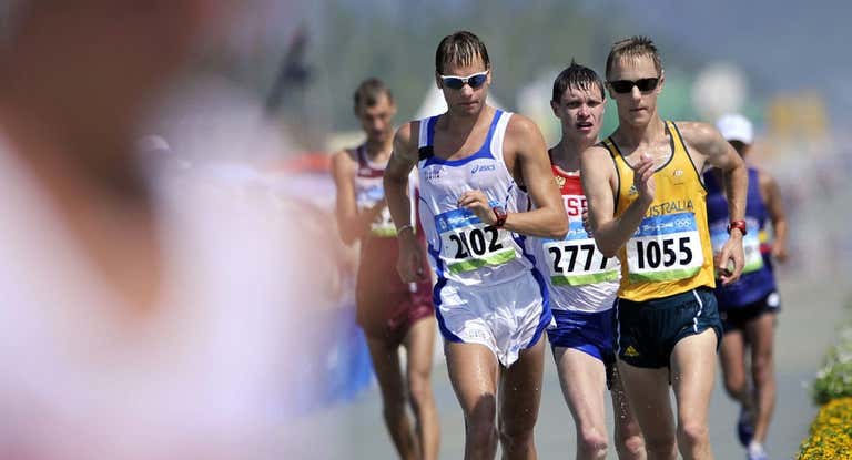 Alex Schwazer, en los Juegos de 2008.