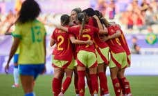 Athenea del Castillo y un golazo de Alexia Putellas ponen líder a España en el posible adiós más amargo de Marta