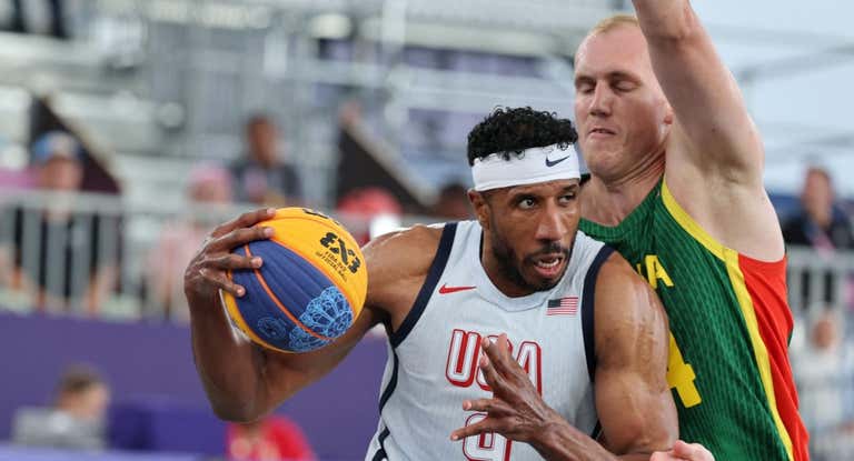 Maddox, en el partido ante Lituania.