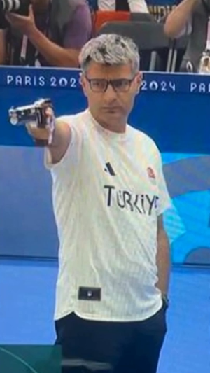 Dikec, durante los pasados Juegos Olímpicos de París. EUROSPORT
