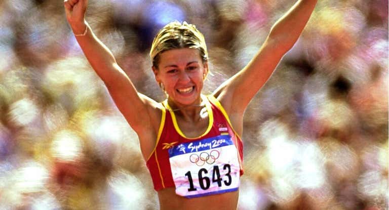 María Vasco, medalla de bronce en 20 km marcha en Sídney 2000.