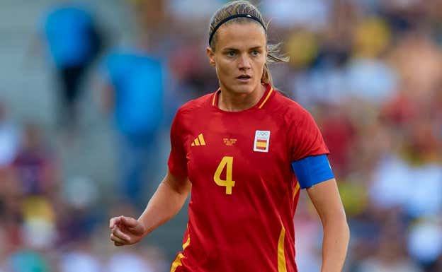 Irene Paredes ante Nigeria.  RFEF