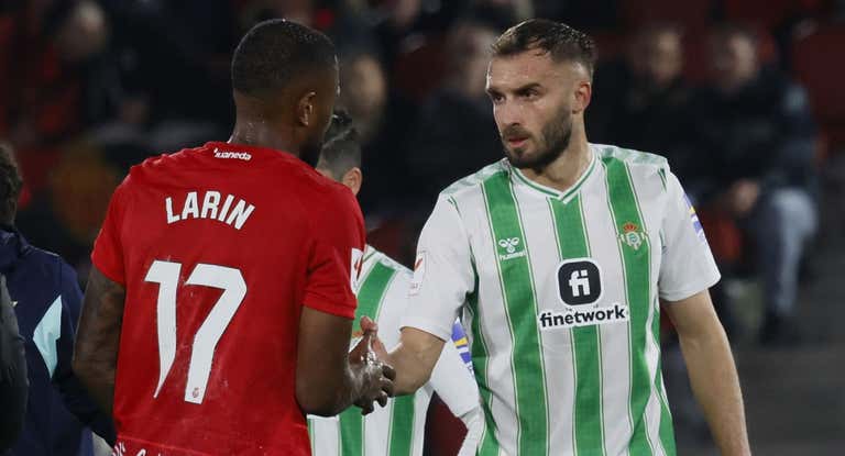 Germán Pezzella, en un partido de la pasada temporada.