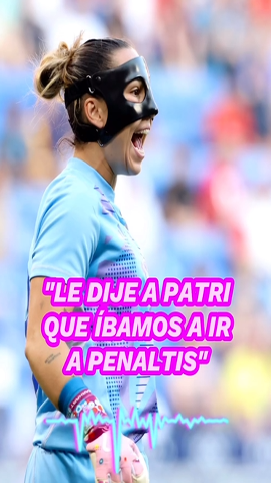 «Le dije a Patri que íbamos a ir a penaltis, tenía la sensación«.
