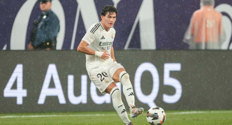 Fran García jugando el Clásico de Nueva Jersey.