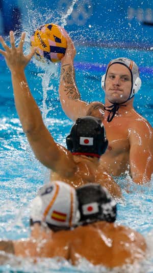 España ante Japón en el waterpolo de los JJOO  EFE