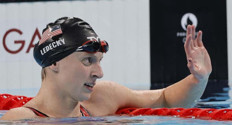 Ledecky, la reina de la natación.