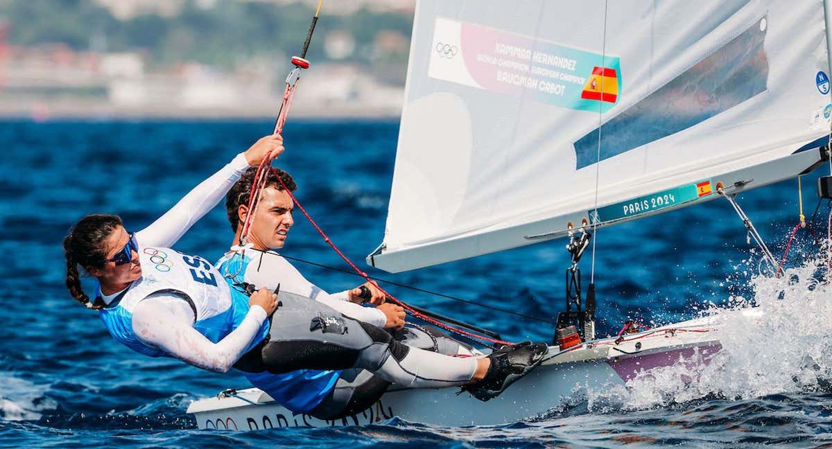 Jordi Xammar y Nora Brugman navegan en aguas de Marsella.