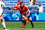 Aitana Bonmatí refleja el lado 'humano' de la Selección: «Un día te tendrán que dar una hostia, y hoy ha sido una buena»