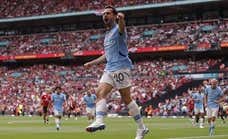 El Manchester City gana la Community Shield que no se vio en España