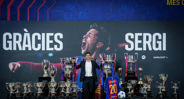 Las cinco imágenes de la carrera de Sergi Roberto: «Mejorarla es muy difícil»