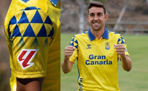 Camiseta de Las Palmas.  RELEVO