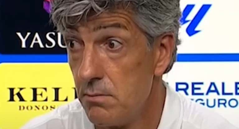 Imanol dejó claro en rueda de prensa que Merino y Le Normand son insustituibles.