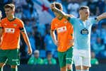 Iago Aspas se divierte a costa de un Valencia que deja muchas dudas