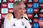 Ancelotti mima a Rodrygo: «No hay tema con él; me dijo que el mensaje que salió fue un 'fake'»