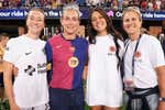 El reencuentro con la historia de Alexia Putellas y Brandi Chastain que homenajeó a dos celebraciones icónicas