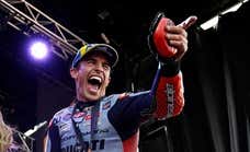 Un Marc Márquez liberado afronta con cautela la clara oportunidad de ganar el domingo