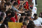 Lamine ya es Iniesta en Las Rozas ante una España más culé que madrileña
