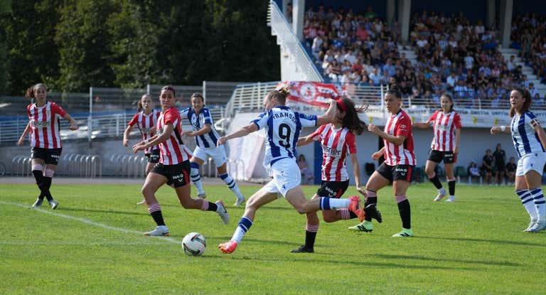 Franssi durante el partido de la final de la EH Kopa contra el Athletic Club.