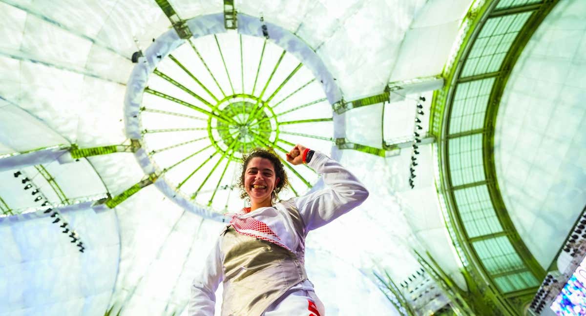 Judith RodrígueZ, bronce en florete en París 2024.