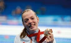 Marta Fernández y el relevo 4x100 estilos suman otros dos bronces para la natación española