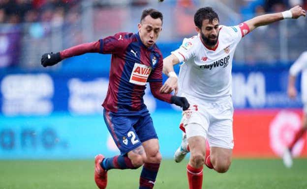 Nico Pareja,  capitán en el Sevilla. SFC