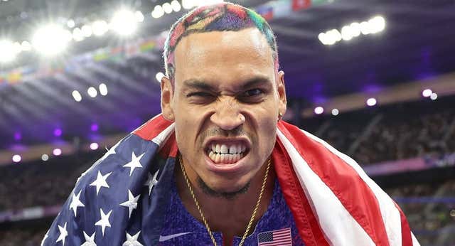 Roderick Towsend olvida su pasado manchado por el dopaje con un oro de vértigo