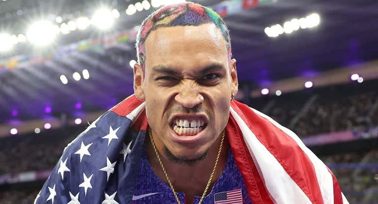 Roderick Towsend olvida su pasado manchado por el dopaje con un oro de vértigo