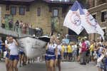 La Bandera de la Concha o el orgullo de ser la trainera más veloz del Cantábrico