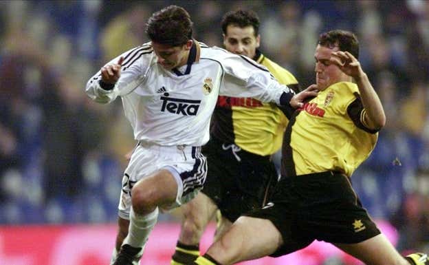 Ognjenovic, en un partido ante el Real Zaragoza.  EFE