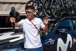 La estrella del Movistar Team no es ciclista, pero firma autógrafos como si lo fuera: «Lo de este año está siendo exagerado»